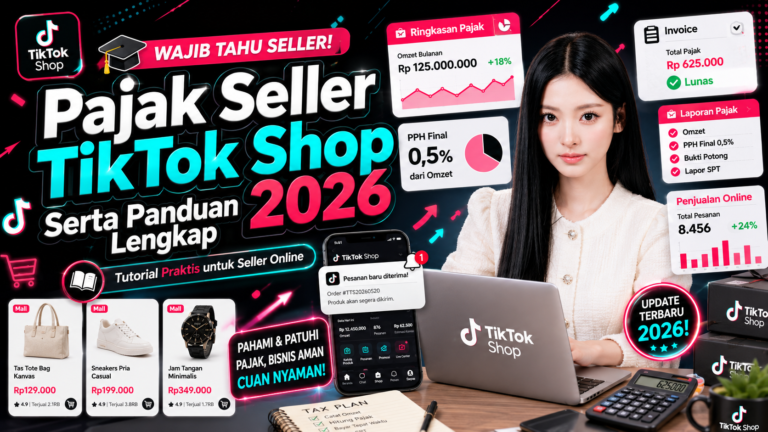 Pajak Seller TikTok Shop 2026: Panduan Lengkap Terbaru