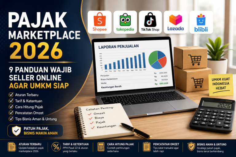 Pajak Marketplace 2026: Panduan Seller Online
