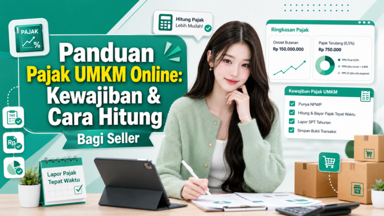 Panduan Pajak UMKM Online: Kewajiban & Cara Hitung Bagi Seller