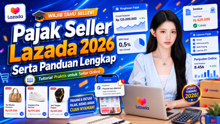 Pajak Seller Lazada 2026: Panduan Lengkap untuk Penjual Pemula