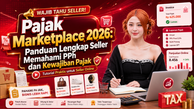 Pajak Marketplace 2026: Panduan Lengkap Seller Memahami PPh dan Kewajiban Pajak
