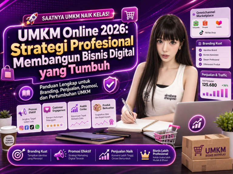 UMKM Online 2026: Strategi Profesional Membangun Bisnis Digital yang Tumbuh