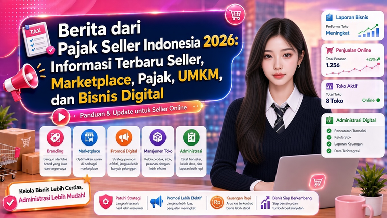 Berita dari Pajak Seller Indonesia 2026: Informasi Terbaru Seller, Marketplace, Pajak, UMKM, dan Bisnis Digital