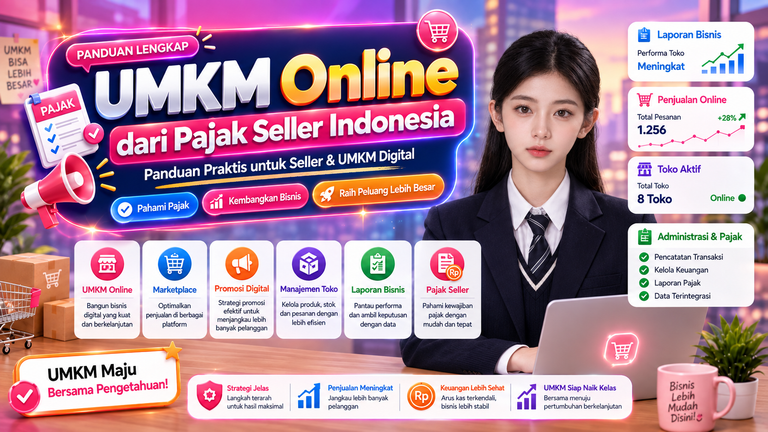 UMKM Online dari Pajak Seller Indonesia
